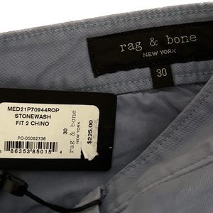 ‘Rag and Bone’ Stonewash Fit 2 Chino Pants
